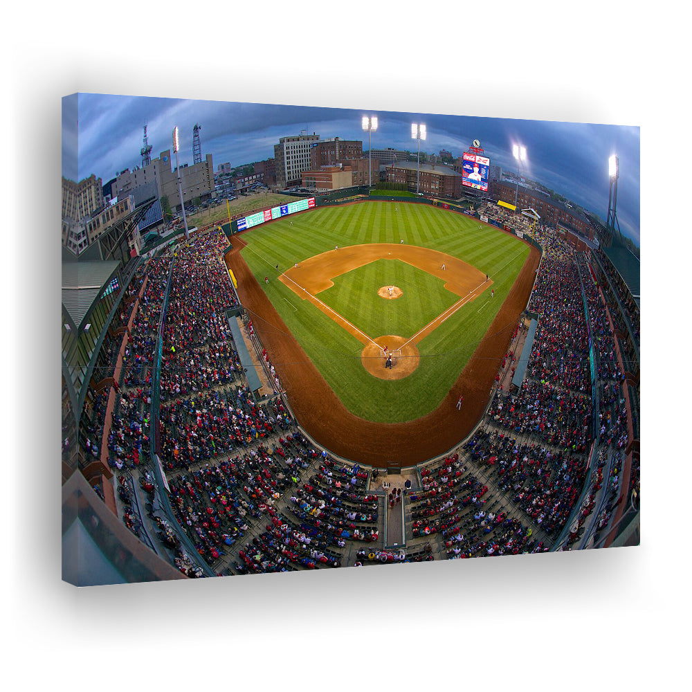 AutoZone Park, Stadium Canvas, Sport Art, Gift for him, Man Cave Decor, Art Print, Canvas Print Wall Art