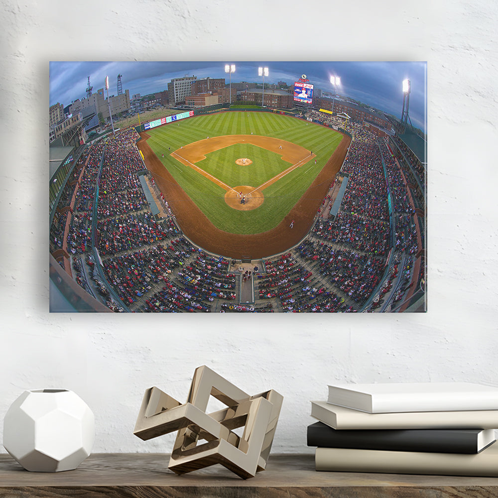 AutoZone Park, Stadium Canvas, Sport Art, Gift for him, Man Cave Decor, Art Print, Canvas Print Wall Art