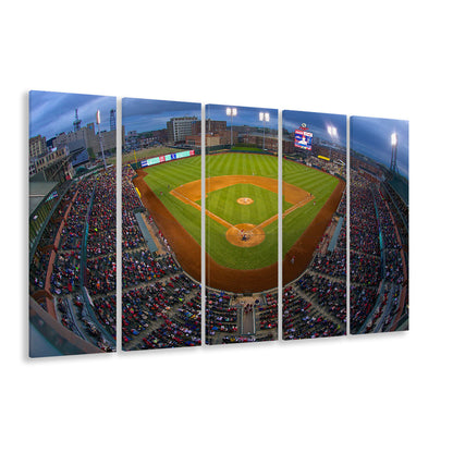 AutoZone Park, Stadium Canvas, Sport Art, 5 Panel B, Extra Large Canvas, Canvas Print Wall Art