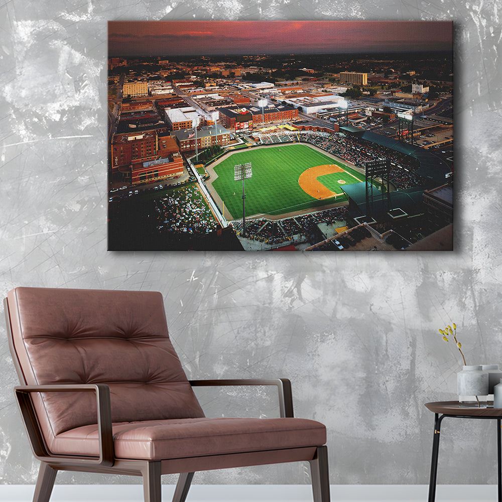 AutzoZone Park Stadium, Stadium Canvas, Sport Art, Gift for him, Man Cave Decor, Art Print, Canvas Print Wall Art