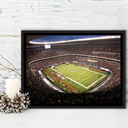 Aztec Stadium, Stadium Canvas, Sport Art, Framed Canvas Print Wall Art, Floating Frame