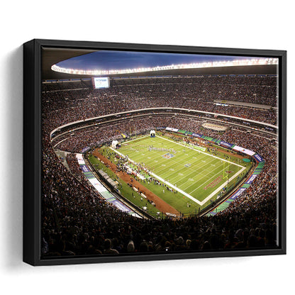 Aztec Stadium, Stadium Canvas, Sport Art, Framed Canvas Print Wall Art, Floating Frame