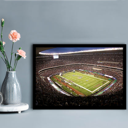 Aztec Stadium, Stadium Canvas, Sport Art, Gift for him, Framed Art Print Wall Decor, Picture Framed