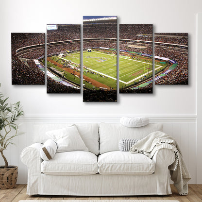 Aztec Stadium, Stadium Canvas, Sport Art, Gift for him, 5 Panel, Large Canvas, Canvas Print Wall Art
