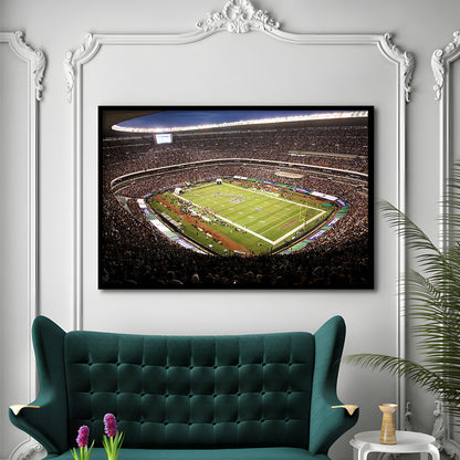 Aztec Stadium, Stadium Canvas, Sport Art, Gift for him, Framed Art Print Wall Decor, Picture Framed