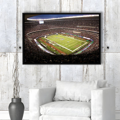 Aztec Stadium, Stadium Canvas, Sport Art, Framed Canvas Print Wall Art, Floating Frame