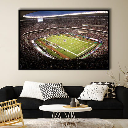 Aztec Stadium, Stadium Canvas, Sport Art, Framed Canvas Print Wall Art, Floating Frame