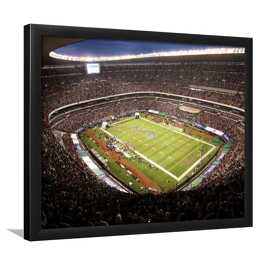 Aztec Stadium, Stadium Canvas, Sport Art, Gift for him, Framed Art Print Wall Decor, Picture Framed