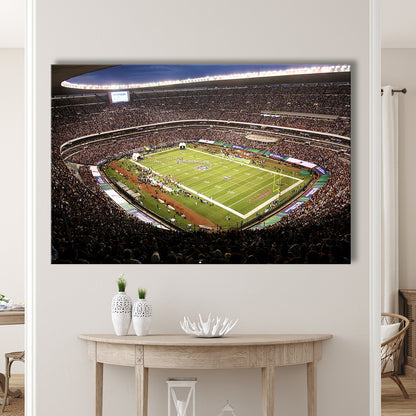 Aztec Stadium, Stadium Canvas, Sport Art, Gift for him, Man Cave Decor, Art Print, Canvas Print Wall Art