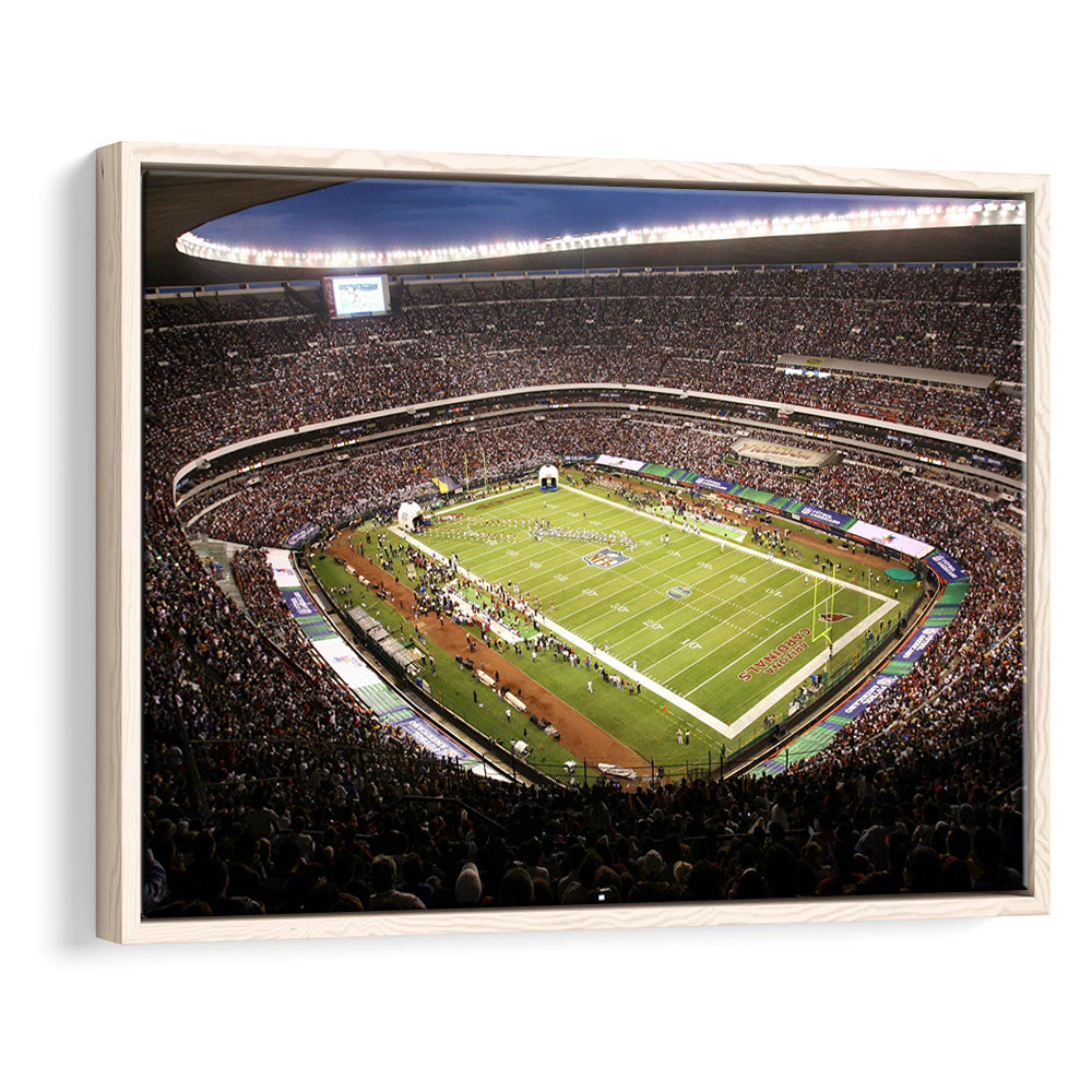 Aztec Stadium, Stadium Canvas, Sport Art, Framed Canvas Print Wall Art, Floating Frame
