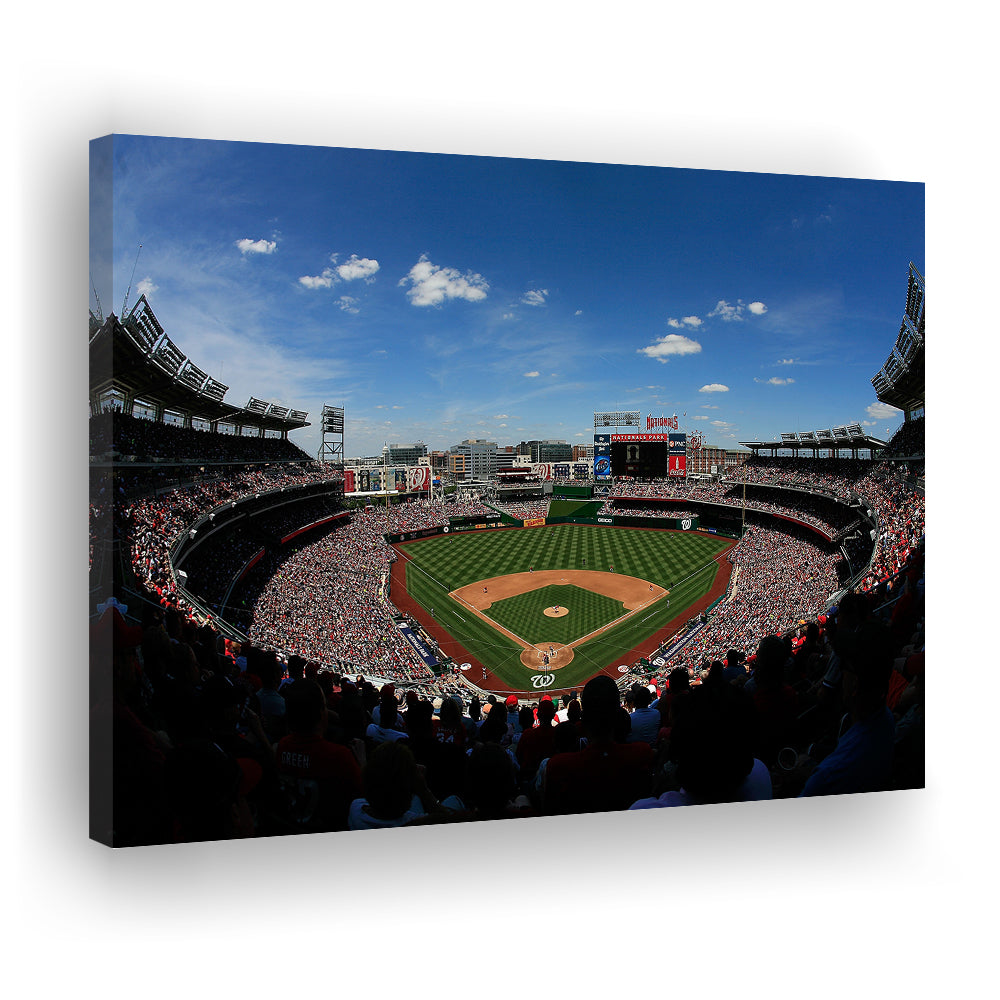 Ballpark in Washington, Stadium Canvas, Sport Art, Gift for him, Man Cave Decor, Art Print, Canvas Print Wall Art