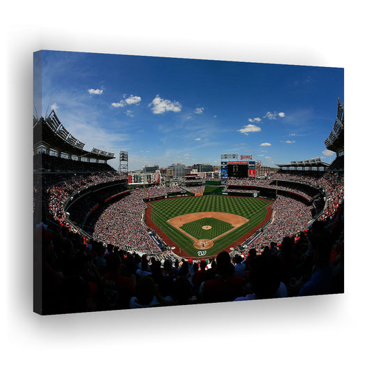Ballpark in Washington, Stadium Canvas, Sport Art, Gift for him, Man Cave Decor, Art Print, Canvas Print Wall Art