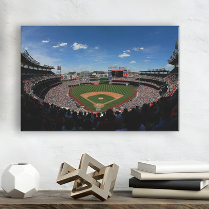 Ballpark in Washington, Stadium Canvas, Sport Art, Gift for him, Man Cave Decor, Art Print, Canvas Print Wall Art