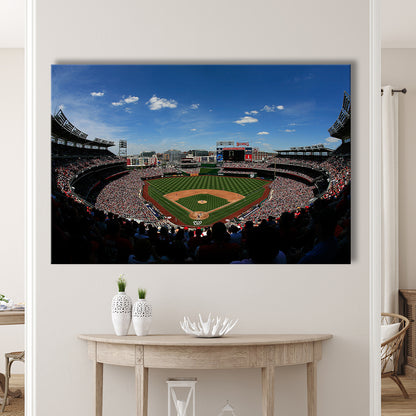 Ballpark in Washington, Stadium Canvas, Sport Art, Gift for him, Man Cave Decor, Art Print, Canvas Print Wall Art