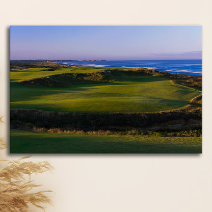 Bandon Dunes Golf Courses Hole 16, Bandon, Oregon, Golf Art Print,Gifts Golf Lover