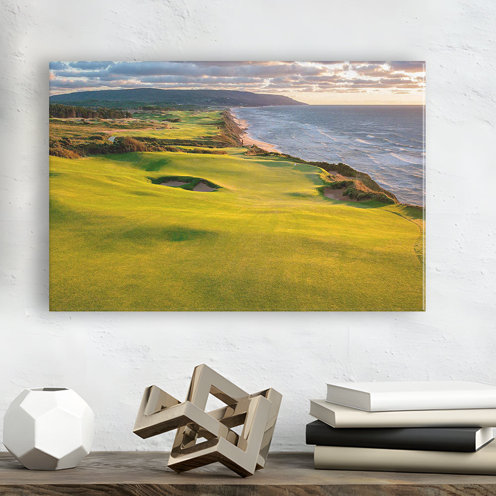 Bandon Dunes Golf Courses At Bandon, Ore, USA 1, Golf Art Print,Gifts Golf Lover