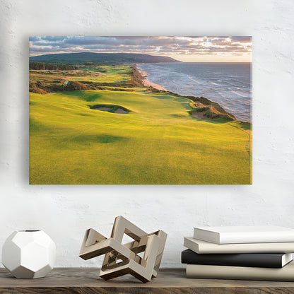 Bandon Dunes Golf Courses At Bandon, Ore, USA 1, Golf Art Print,Gifts Golf Lover