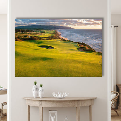 Bandon Dunes Golf Courses At Bandon, Ore, USA 1, Golf Art Print,Gifts Golf Lover
