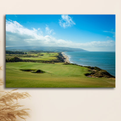 Bandon Dunes Golf Courses At Bandon, Ore, USA 2, Golf Art Print,Gifts Golf Lover