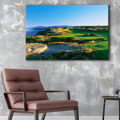 Bandon Dunes Hole 05, Bandon, Oregon, Golf Art Print,Gifts Golf Lover