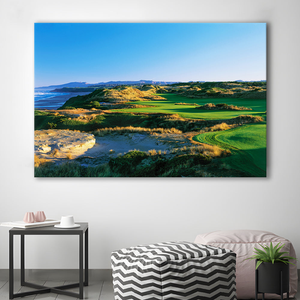 Bandon Dunes Hole 05, Bandon, Oregon, Golf Art Print,Gifts Golf Lover