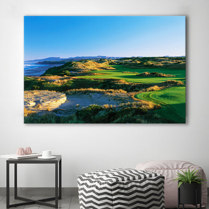 Bandon Dunes Hole 05, Bandon, Oregon, Golf Art Print,Gifts Golf Lover