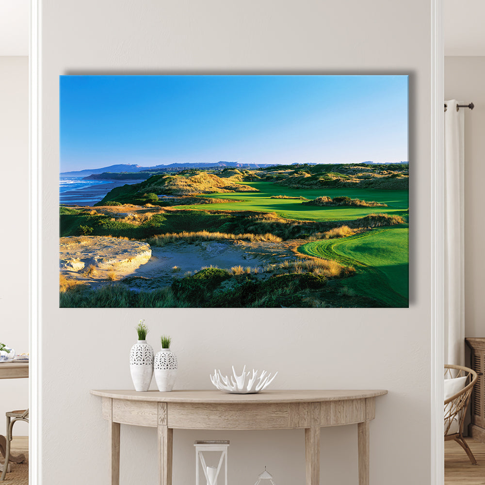 Bandon Dunes Hole 05, Bandon, Oregon, Golf Art Print,Gifts Golf Lover
