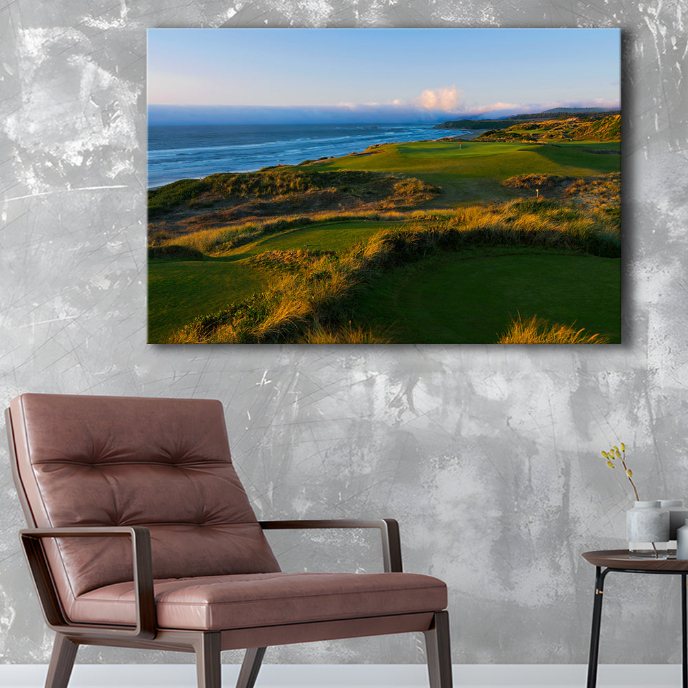 Bandon Dunes Hole 06, Bandon, Oregon, Golf Art Print,Gifts Golf Lover