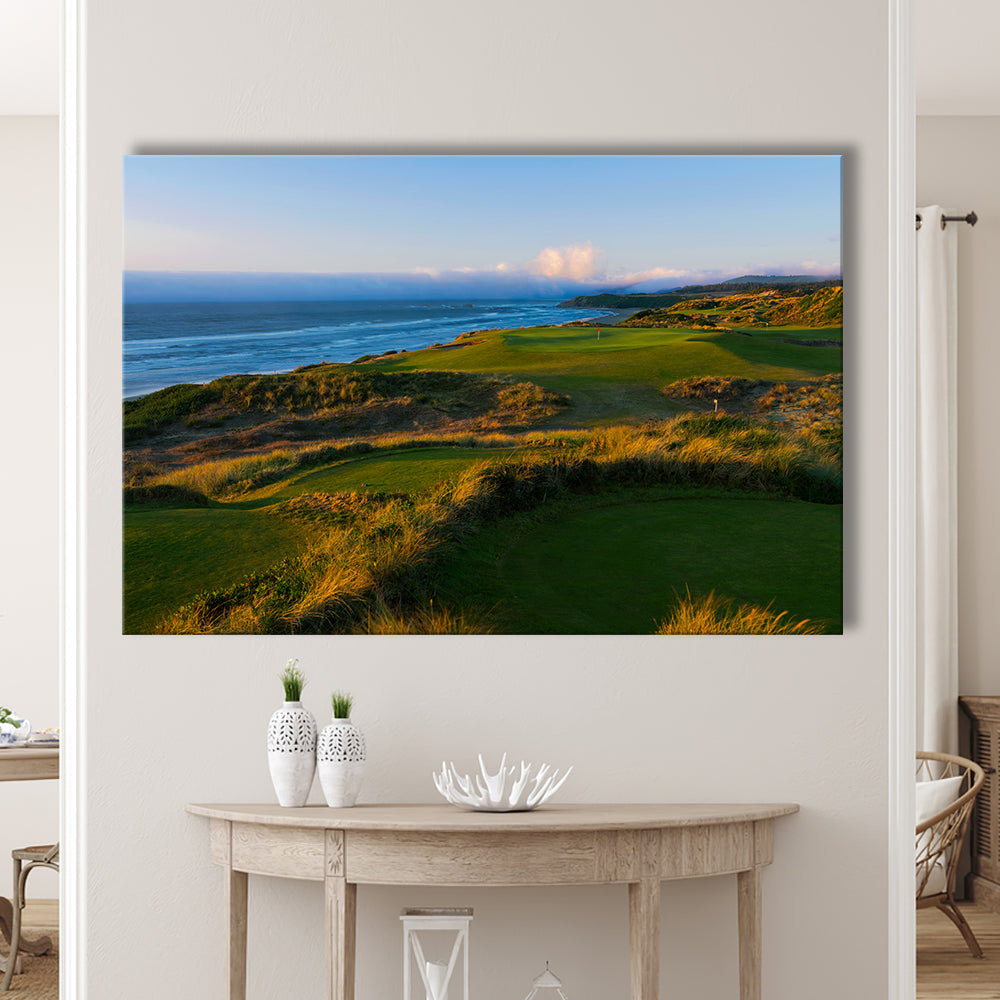 Bandon Dunes Hole 06, Bandon, Oregon, Golf Art Print,Gifts Golf Lover