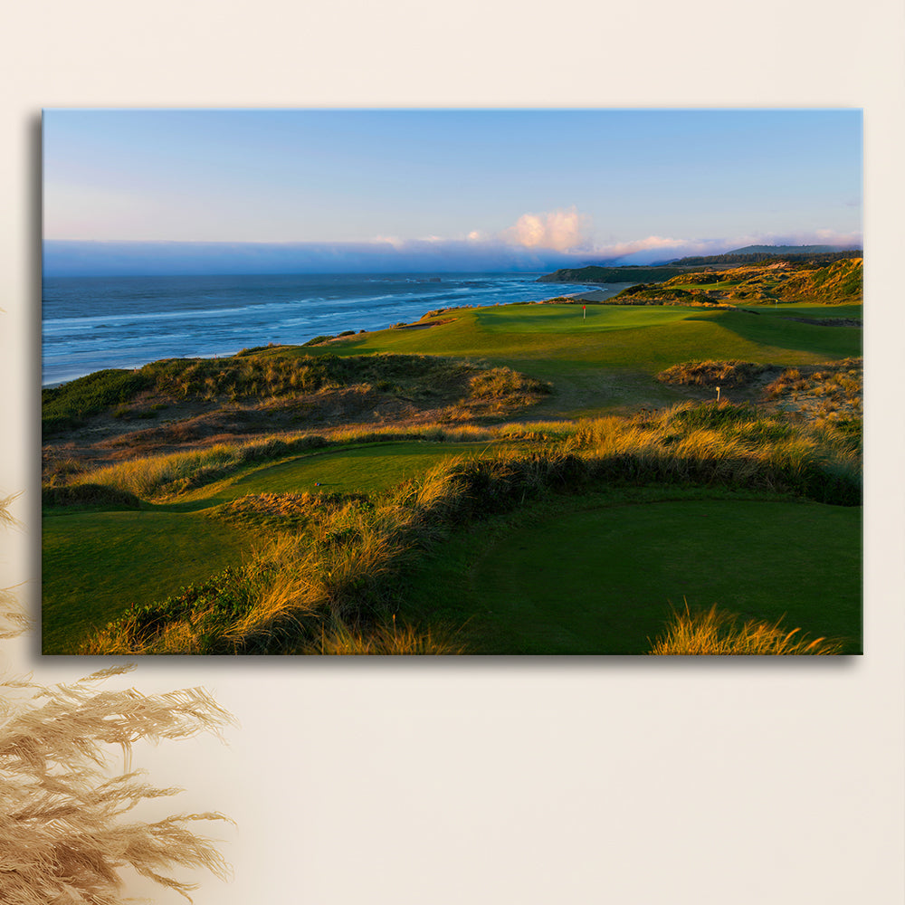 Bandon Dunes Hole 06, Bandon, Oregon, Golf Art Print,Gifts Golf Lover
