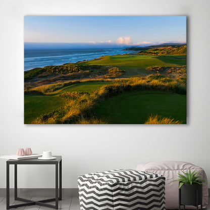 Bandon Dunes Hole 06, Bandon, Oregon, Golf Art Print,Gifts Golf Lover