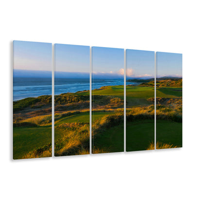 Bandon Dunes Hole 06, Bandon, Oregon, Golf Art Print, Extra Large Canvas Print Wall Art