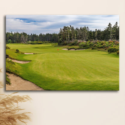 Bandon Trails Golf Course, Hole 15 Fine Art, Golf Art Print,Gifts Golf Lover
