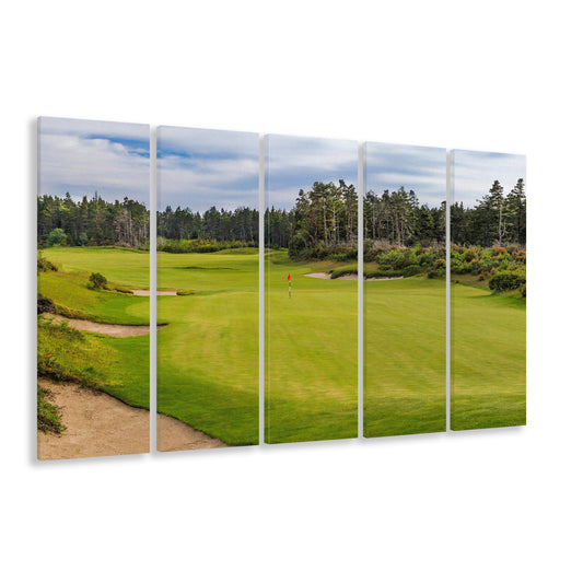 Bandon Trails Golf Course, Hole 15 Fine Art, Golf Art Print, Extra Large Canvas Print Wall Art