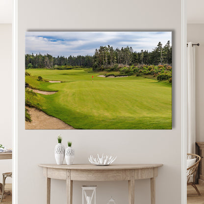 Bandon Trails Golf Course, Hole 15 Fine Art, Golf Art Print,Gifts Golf Lover