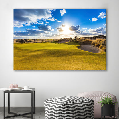 Bandon Trails Golf Course, Hole 18 Fine Art, Golf Art Print,Gifts Golf Lover