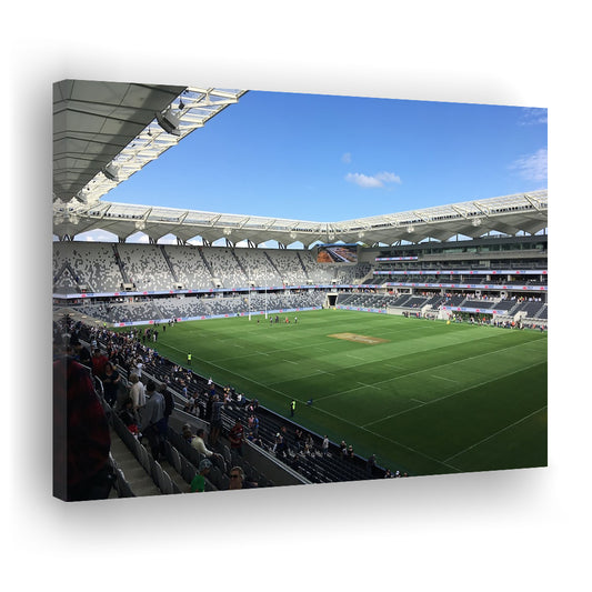 Bankwest Stadium in Australia, Stadium Canvas, Sport Art, Gift for him, Man Cave Decor, Art Print, Canvas Print Wall Art