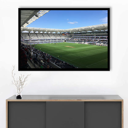 Bankwest Stadium in Australia, Stadium Canvas, Sport Art, Gift for him, Framed Art Print Wall Decor, Picture Framed