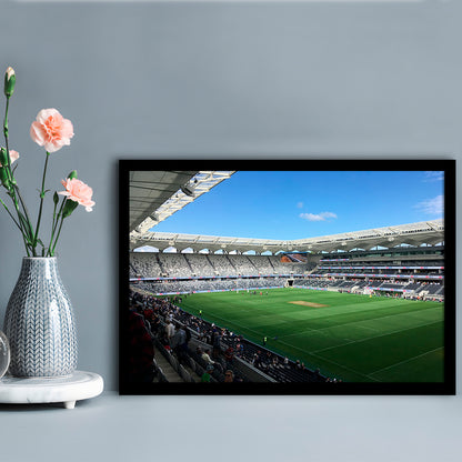 Bankwest Stadium in Australia, Stadium Canvas, Sport Art, Gift for him, Framed Art Print Wall Decor, Picture Framed