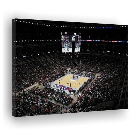 Barclays Center Stadium, Stadium Canvas, Sport Art, Gift for him, Man Cave Decor, Art Print, Canvas Print Wall Art