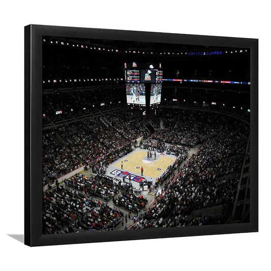 Barclays Center Stadium, Stadium Canvas, Sport Art, Gift for him, Framed Art Print Wall Decor, Picture Framed