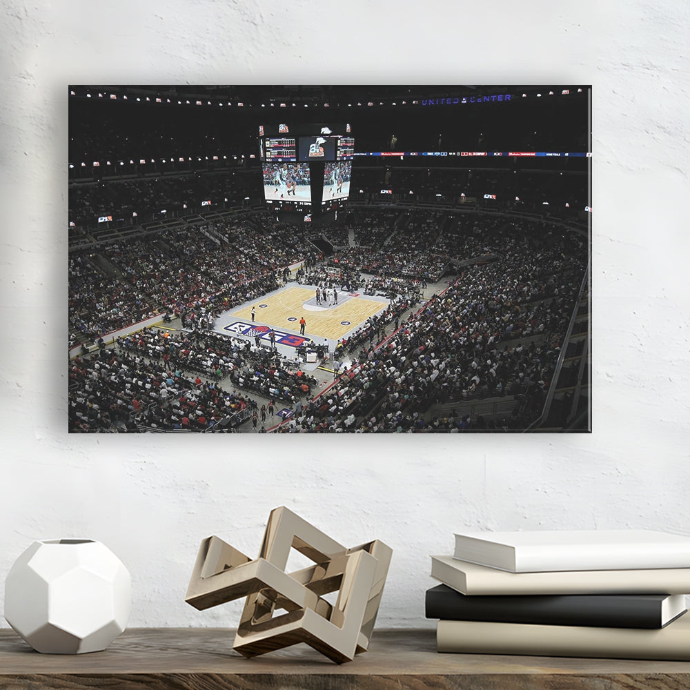 Barclays Center Stadium, Stadium Canvas, Sport Art, Gift for him, Man Cave Decor, Art Print, Canvas Print Wall Art