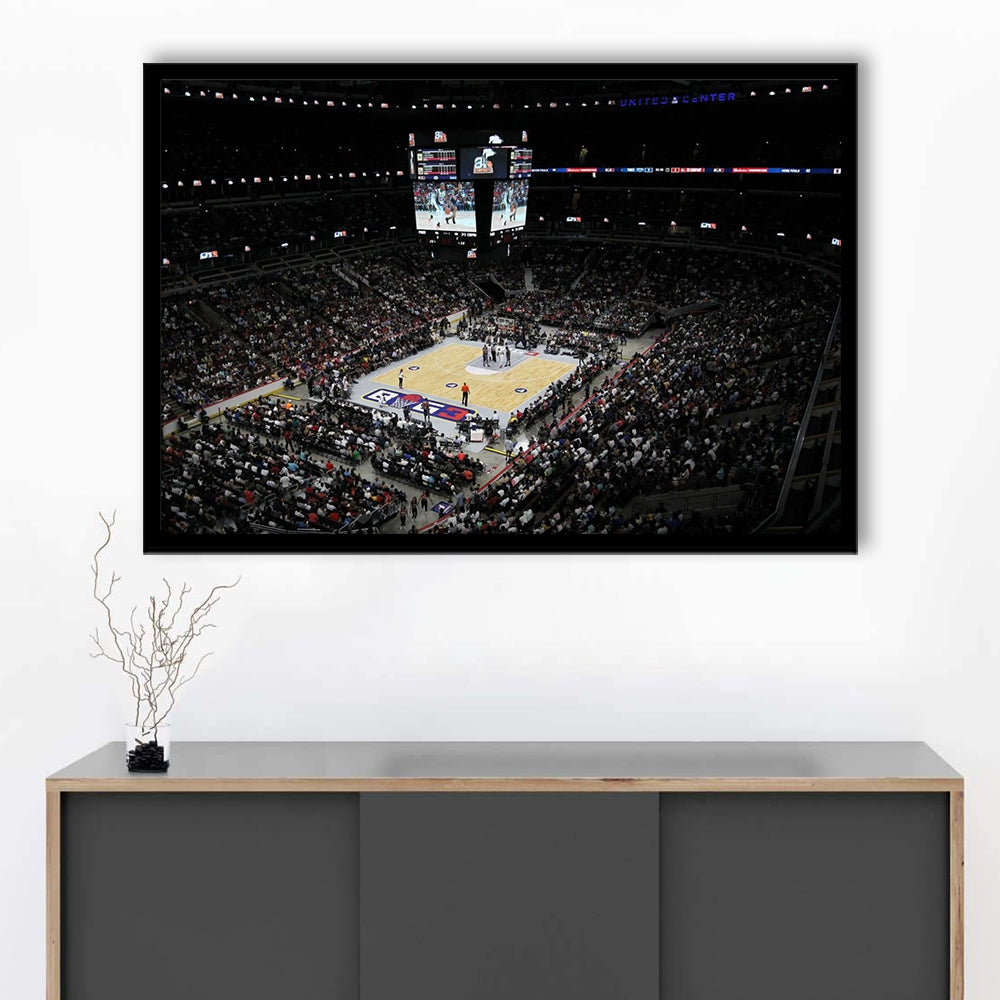 Barclays Center Stadium, Stadium Canvas, Sport Art, Gift for him, Framed Art Print Wall Decor, Picture Framed