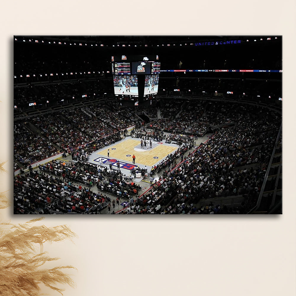 Barclays Center Stadium, Stadium Canvas, Sport Art, Gift for him, Man Cave Decor, Art Print, Canvas Print Wall Art