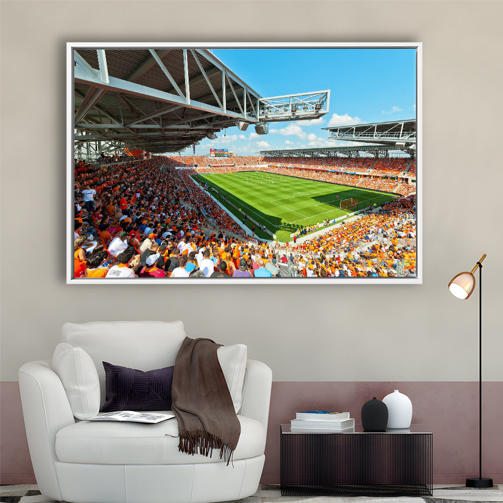 Baum-Walker Stadium, Stadium Canvas, Sport Art, Framed Canvas Print Wall Art, Floating Frame