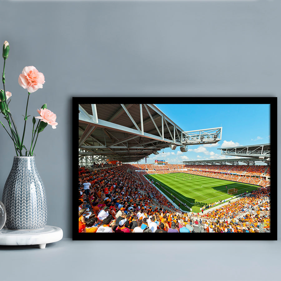 Baum-Walker Stadium, Stadium Canvas, Sport Art, Gift for him, Framed Art Print Wall Decor, Picture Framed