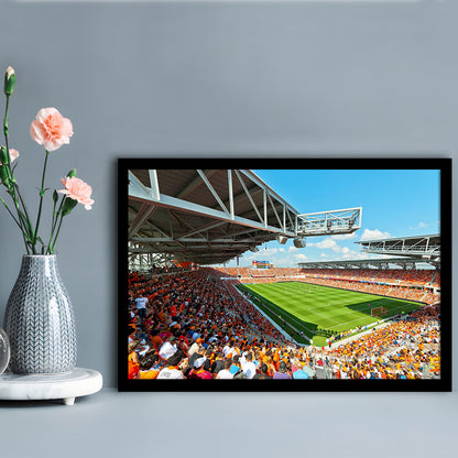 Baum-Walker Stadium, Stadium Canvas, Sport Art, Gift for him, Framed Art Print Wall Decor, Picture Framed
