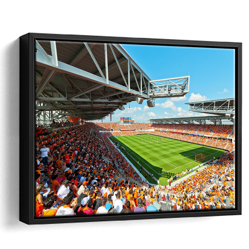 Baum-Walker Stadium, Stadium Canvas, Sport Art, Framed Canvas Print Wall Art, Floating Frame