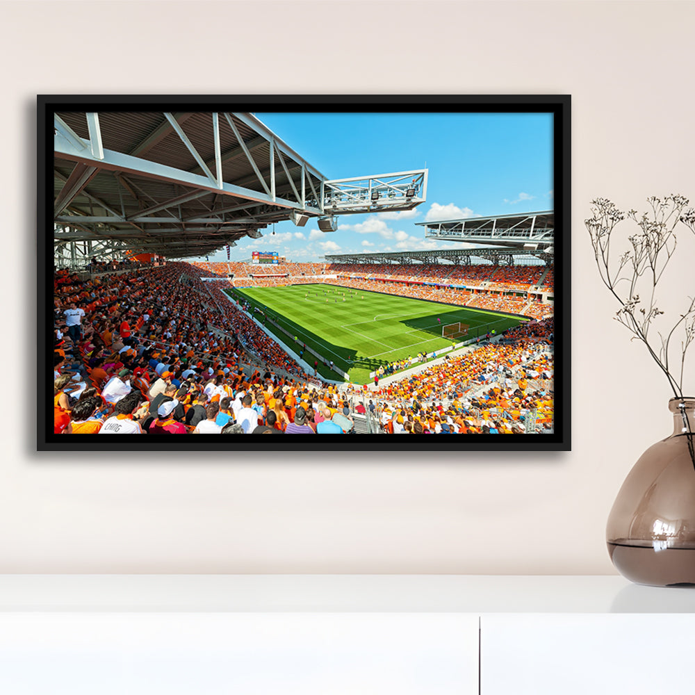 Baum-Walker Stadium, Stadium Canvas, Sport Art, Framed Canvas Print Wall Art, Floating Frame