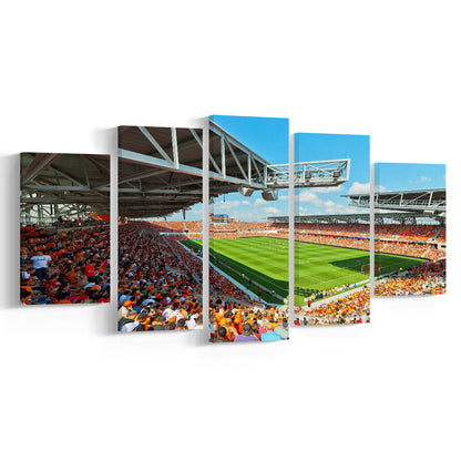 Baum-Walker Stadium, Stadium Canvas, Sport Art, Gift for him, 5 Panel, Large Canvas, Canvas Print Wall Art
